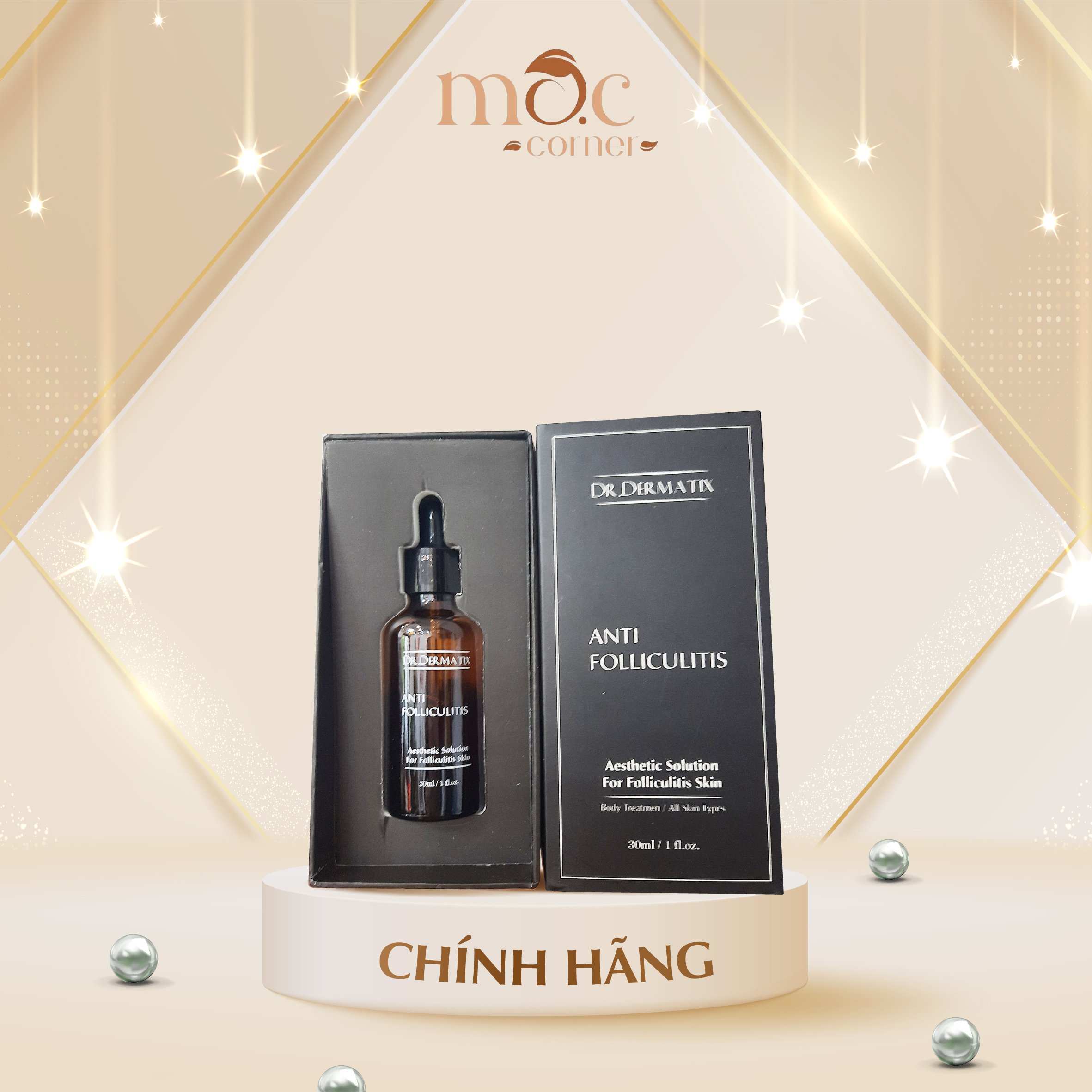 NƯỚC ĐIỀU TRỊ VIÊM NANG LÔNG ANTI FOLLICULITIS 30ML