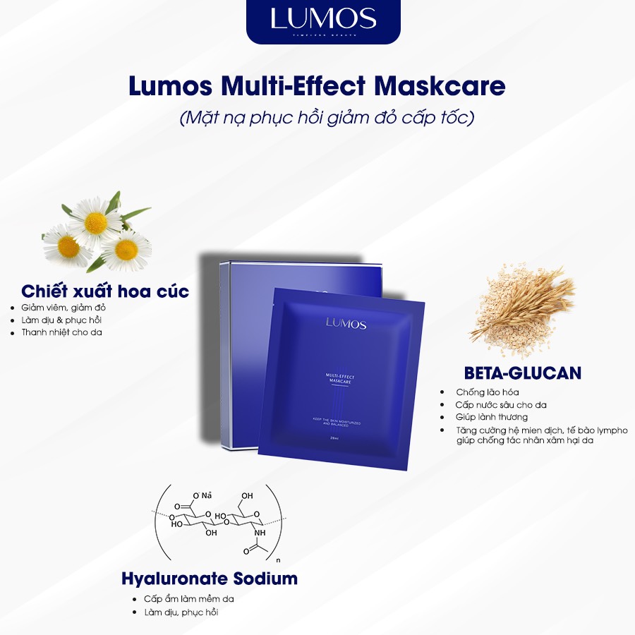 MẶT NẠ PHỤC HỒI LUMOS MULTI EFFECT 