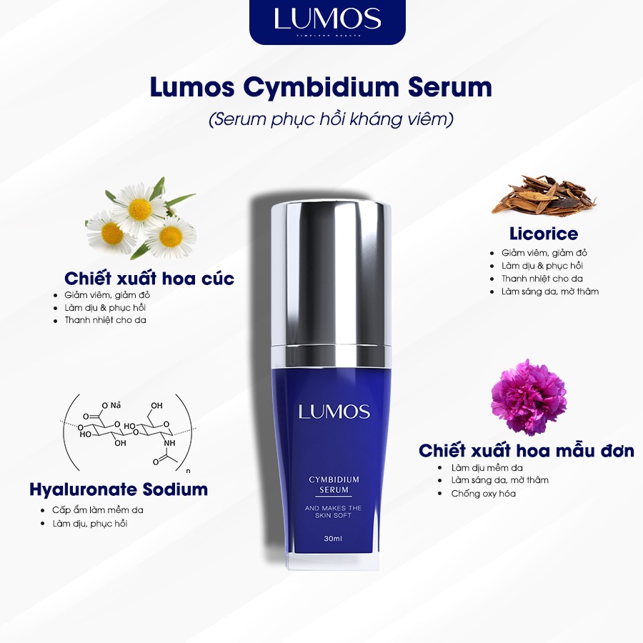 SERUM CẤP ẨM PHỤC HỒI LUMOS CYMBIDIUM 