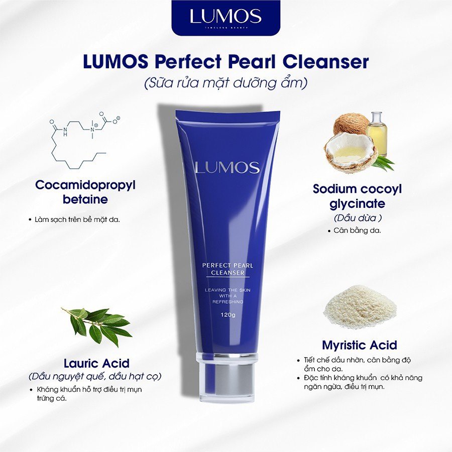 SỮA RỬA MẶT LUMOS PERFECT CLEANSER