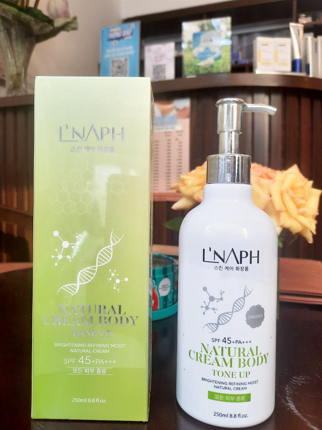Kem Body Lnaph chai 250ml