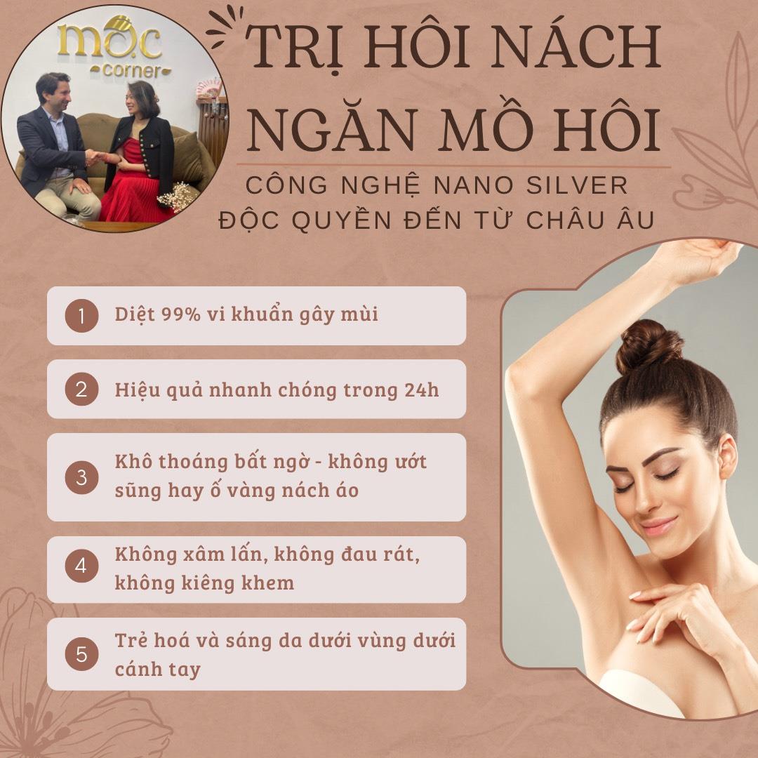 ĐẶC TRỊ HÔI NÁCH NANO SILVER 