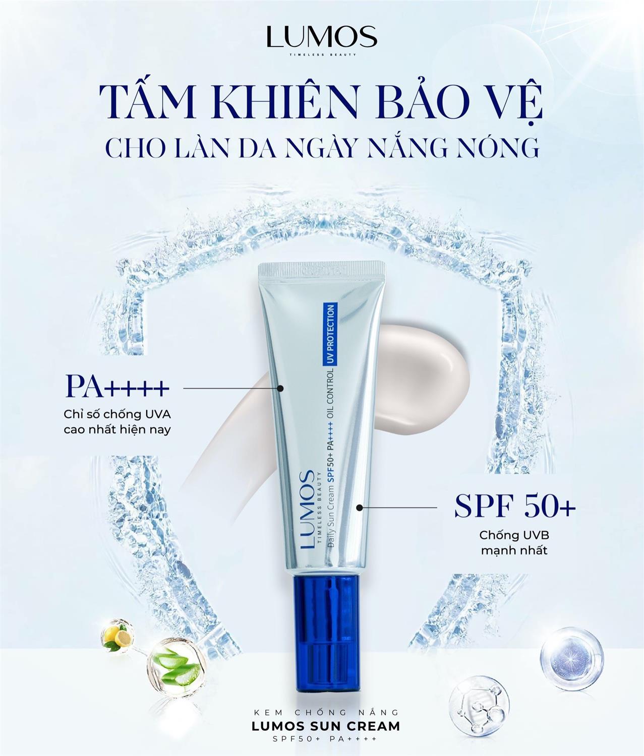 KEM CHỐNG NẮNG LUMOS DAILY SUNCREAM 