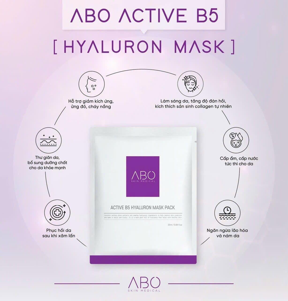 MẶT NẠ ABO B5 HYALURONIC 